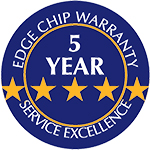 5 Year Edge Chip Warranty