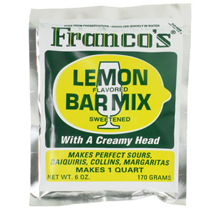 Franco's Lemon Cocktail Mix 170g