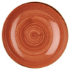 Churchill Stonecast Spiced Orange Coupe Bowl 7.25" / 18.2cm