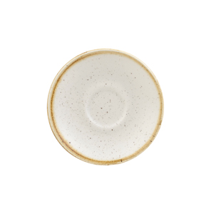 Churchill Stonecast Barley White Espresso Saucer 4.5 Inches / 11.8cm