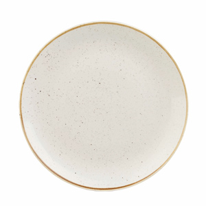 Churchill Stonecast Barley White Coupe Plate 11.25 Inches / 28.8cm