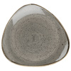 Churchill Stonecast Peppercorn Grey Triangular Plate 12.25 Inch / 31.1cm