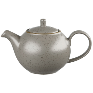 Churchill Stonecast Peppercorn Grey Tea Pot 15oz / 425ml