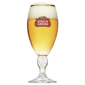 Stella Artois International Chalice Half Pint Glasses 10oz / 280ml