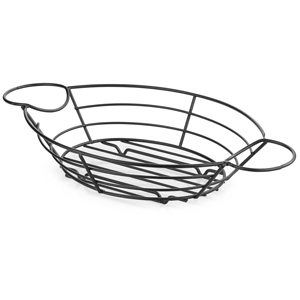 Meranda Oval Serving Basket with Ramekin Holders