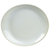 Rustic Oval Plate White 29.5 x 26cm