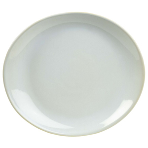 Rustic Oval Plate White 29.5 x 26cm