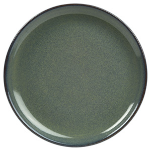 Rustic Coupe Plate Green 27.5cm