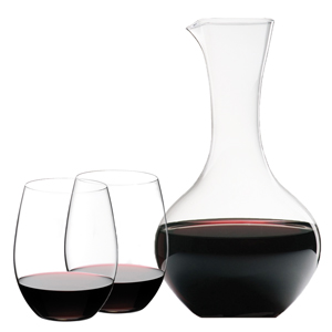 Riedel O Red Wine Glasses & Decanter Gift Set