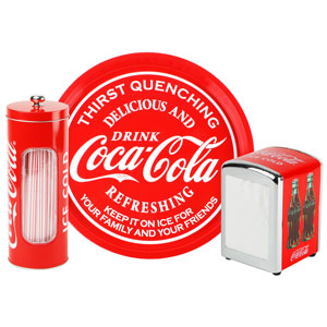 Coca Cola 3-Piece Bar Gift Set