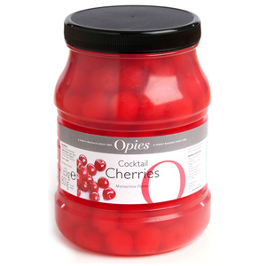 Opies Red Cocktail Cherries 1.65kg