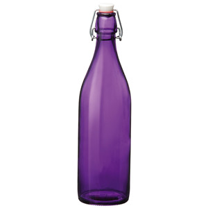 Giara Swing Top Bottle Purple 1ltr