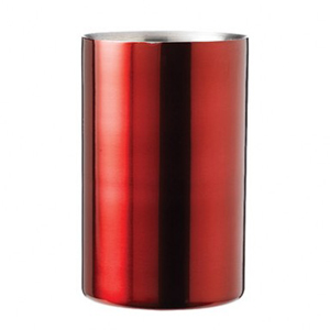 Red Double Walled Wine Cooler