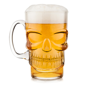 Final Touch Skull Beer Mug 23.7oz / 700ml