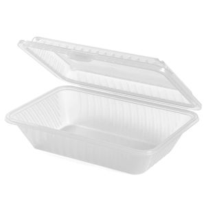 Eco-Takeouts Rectangle Food Container 9 x 6.5 x 2.5inch - Clear
