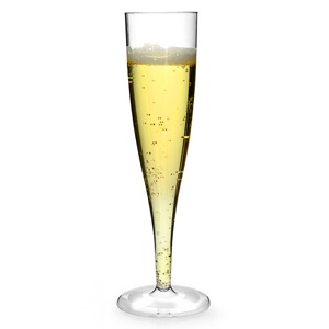 Disposable Champagne Glasses 6oz LCE at 100ml