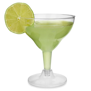 Disposable Margarita Glasses 5.5oz / 155ml