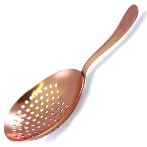 Copper Plated Julep Cocktail Strainer
