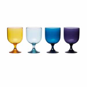 Coolmovers Melamine Stacking Wine Glasses 7.5oz / 215ml