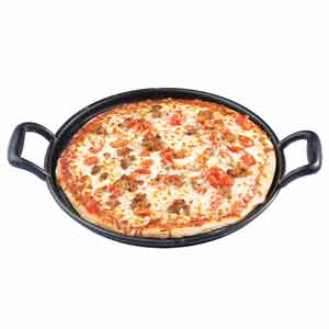 Cast Iron Pizza Pan with Handles 13.5inch