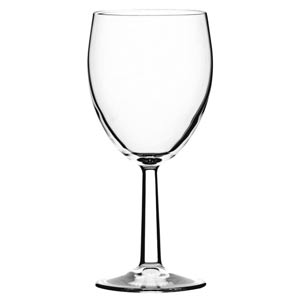 Saxon Toughened Tri Lined Wine Glasses 12oz LCA at 125, 175 & 250ml