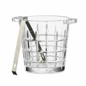 Newport Ice Bucket with Tongs 2ltr