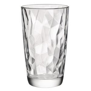 Diamond Highball Cooler Glasses 16.5oz / 470ml