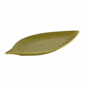 Leaf Shaped Serving Platter 18 x 8cm