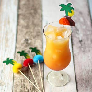 Coconut Palm Cocktail Sticks