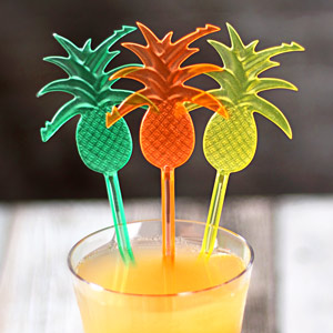 Pineapple Cocktail Stirrers