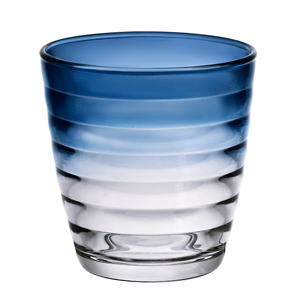 Circles Water Glasses Deep Blue 9.5oz / 270ml