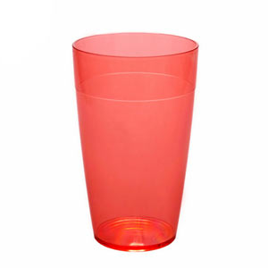 ECO Glass Polycarbonate Tumblers Red 12oz / 330ml