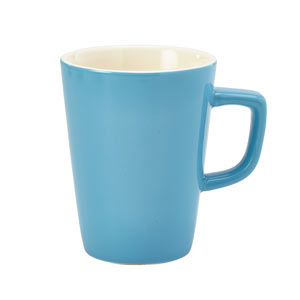 Royal Genware Latte Mug Blue 12oz / 340ml