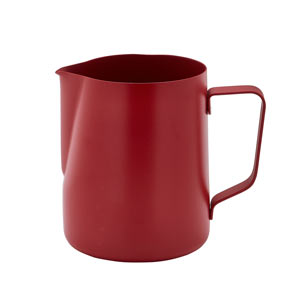 Non-Stick Frothing Jug Red 20oz / 600ml