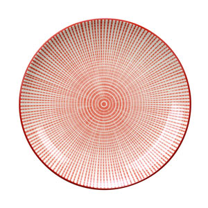 Tao Plate Red 19cm