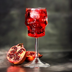 Skull Wine Glass 15.75oz / 450ml