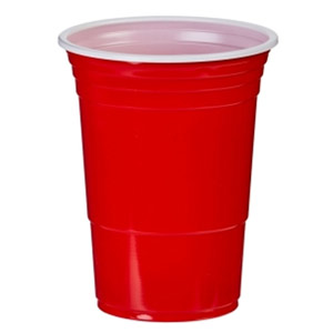 American Red Party Cups 16oz / 455ml
