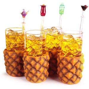 Pineapple Glasses 10oz / 285ml