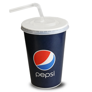 Pepsi Paper Cups Set 16oz / 450ml