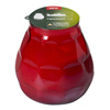 Twilight Glass Candle Red