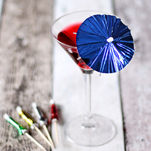 Foil Cocktail Umbrellas