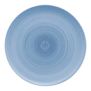 Modern Rustic Coupe Plate Blue 15cm