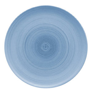Modern Rustic Coupe Plate Blue 20cm