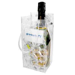 Ice Bag With Business Card Holder
