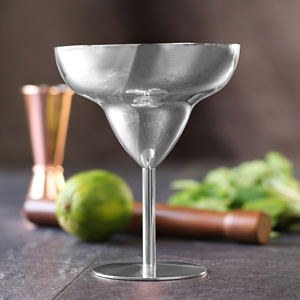 Stainless Steel Margarita Glasses 10.5oz / 300ml