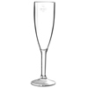 Elite Premium Polycarbonate Champagne Flutes 7oz LCE at 175ml