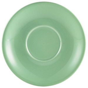 Genware Saucer Green 4.5inch / 12cm
