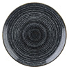 Studio Prints Homespun Evolve Coupe Plate Charcoal Black 10.25inch / 26cm