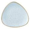 Churchill Stonecast Duck Egg Triangular Plate 7.75" / 19.2cm