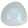Churchill Stonecast Duck Egg Triangular Bowl 9.25" / 23.5cm